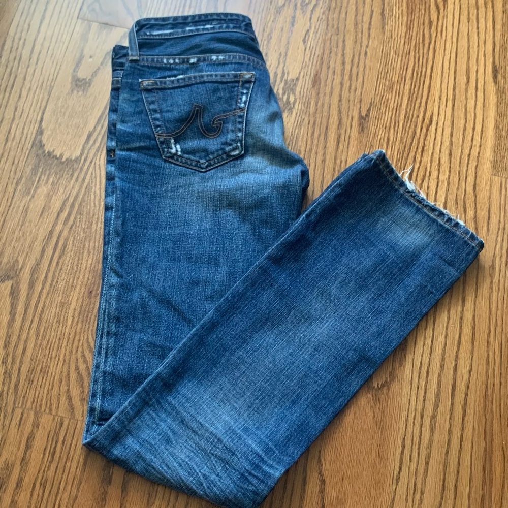 Ag Adriano Goldschmied skinny straight leg Denim Jeans - Picture 1 of 6